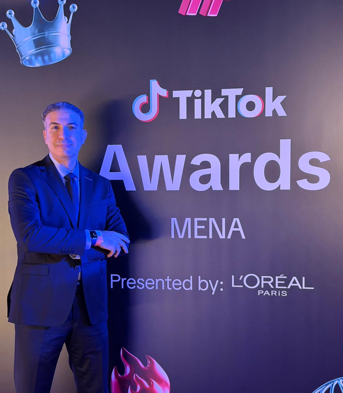 د.عطية يشارك في احتفالية "تيك توك" السنوية بدبي 